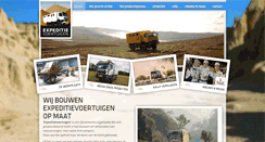 Desktop Screenshot of expeditievoertuigen.nl